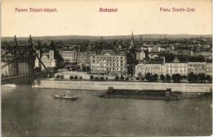 Budapest V. Belgrád rakpart (Ferencz József Rakpart)