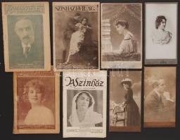 cca 1917-1947 Ujj Kálmánné Dinnyéssy Juliska (1892?-?), a többek között Kecskeméten (1909-1910), Sza...