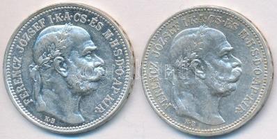 1915KB 1K Ag &quot;Ferenc József&quot; (2x) T:2,2-