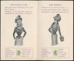 cca 1910-1920 Dán Testvérek csász. és kir. udvari szűcsök József főherceg udvari szállítóinak képekk...