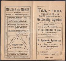 cca 1900-1910 Bp. IV., A Magyar Királyi Dohány és Szivar különlegességei és az általános forgalomban...