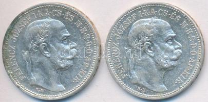 1915KB 1K Ag &quot;Ferenc József&quot; (2x) T:2,2-