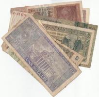 20db-os vegyes külföldi bankjegy tétel T:vegyes
20pcs of diff. foreign banknotes C:mixed