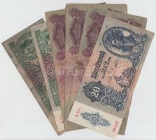 30db-os vegyes magyar pengő bankjegy tétel T:vegyes