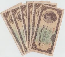 30db-os vegyes magyar pengő bankjegy tétel T:vegyes