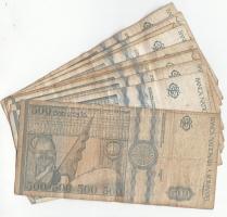 Románia 1992. 500L (26x) T:vegyes
Romania 1992. 500 Lei (26x) C:mixed