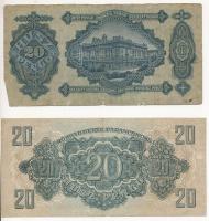 30db-os vegyes magyar pengő bankjegy tétel T:vegyes