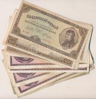 30db-os vegyes magyar pengő bankjegy tétel T:vegyes