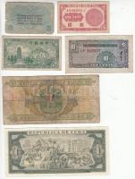 46db-os vegyes külföldi bankjegy tétel T:vegyes
46pcs of diff. foreign banknotes C:mixed