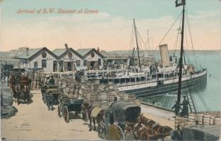 Jersey, Arrival of S.W. Steamer (EK)