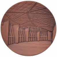 ~2003. "Budapest Sportaréna / Magyar építészet termékei" Br emlékérem (49mm) T:2