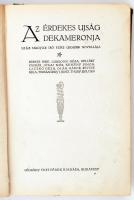 Az érdekes újság dekameronja. Száz magyar író száz legjobb novellája. Berkes Imre, Gárdonyi Géza, Ge...
