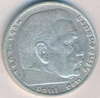 Német 3. Birodalom 1936F 5M Ag "Hindenburg" T:2,2-
German Third Reich 1936F 5 Marks Ag &qu...
