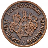 1983. &quot;Hirös Napok Kecskemét / Kertészeti Élelmiszeripari Gépkiállítás&quot; Br emlékérem (67mm) T:2 fo.