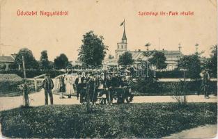 Nagyatád, Széchenyi tér, park (EB)