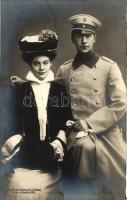 Wilhelm, German Crown Prince and Duchess Cecilie of Mecklenburg-Schwerin