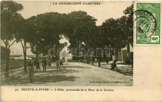 Pointe-a-Pitre, L'Allée, promenade de la Place de la Victorie / promenade (EK)