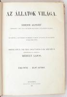 Brehm, Alfred Az állatok világa 1 kötet
~ ~ Tierleben című nagy művének magyarra átültetett kiadása...