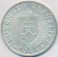 Szlovákia 1944. 10K Ag "Templomon kereszt" T:2
Slovakia 1944. 10 Koruna Ag "Cross ato...