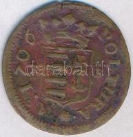 1706KB Rézpoltúra "II. Rákóczi Ferenc" (1,93g) T:3 ph.
Hungary 1706. Poltura "Francis...