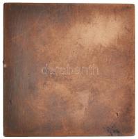 Körmendi Frimm Jenő (1886-1959) 1912. "Vámbéry Ármin" Br plakett. "AET S LXXX - Dr. A...