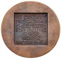 Csíkszentmihályi Róbert (1940-) 1980. "OMÉK III. díj / 69. Országos Mezőgazdasági és Élelmiszer...