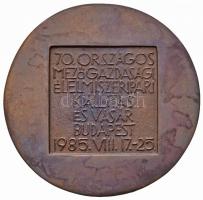 Csíkszentmihályi Róbert (1940-) 1980. "OMÉK III. díj / 69. Országos Mezőgazdasági és Élelmiszer...