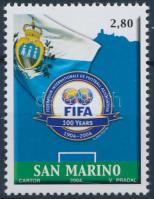 Centenary of International Football Association stamp, 100 éves a Nemzetközi Labdarúgó Szövetség bélyeg