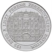 2000. 3000Ft Ag "125 éves a Liszt Ferenc Zeneművészeti Egyetem" tokban T:PP apró felületi ...