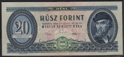 1969. 20Ft mindkét oldali ferde nyomat T:II
