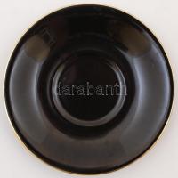 Gibson&Sons angol kerámia kávés csészék, kiöntővel, apró lepattanásokkal, jelzett, 3 db