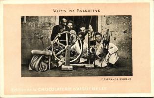 Vues de Palestine, Tisserands Syriens / Syrian weavers, folklore