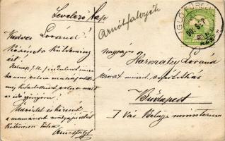 Iglófüred, Villa terasz, hangulatos csoportkép / villa terrace, photo