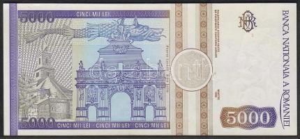 Románia 1992.március 5000L T:I