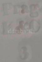 Prag K&C virágmintás porcelán tál, kopásnyomokkal, jelzett, d: 34 cm