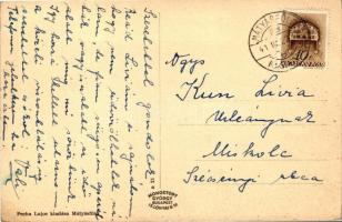 Budapest XVI. Mátyásföld, Vas utcai villák; Pecha Lajos kiadása