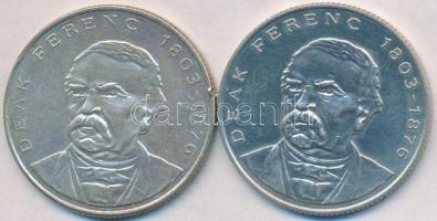 1994. 200Ft Ag "Deák" (2x) T:2,2-