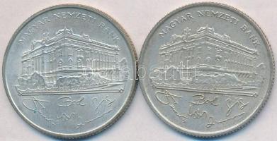 1993. 200Ft Ag "MNB" (2x) T:2,2-