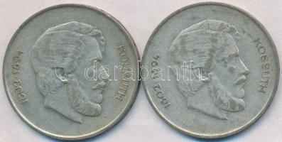 1947. 5Ft Ag "Kossuth" (2x) T:2-,3
Adamo F8.1