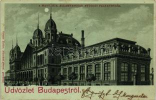 1899 Budapest VI. Nyugati pályaudvar, Ottmar Zieher litho