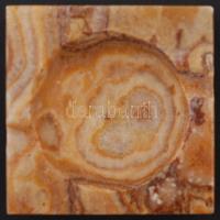 Ónix váza és hamutartóként is használható alj, m: 15 cm