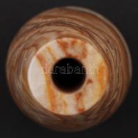 Ónix váza és hamutartóként is használható alj, m: 15 cm