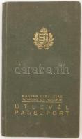 1938 Keményfedeles útlevél / passport