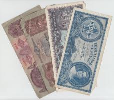 30db-os magyar bankjegy tétel, közte pengők, adópengők, forintok T:vegyes