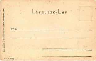 1904 Vulkán, Krivédiai bányatelep, kötélpálya; Herz Arnold és Grausam Károly kiadása / mine, cablewa...