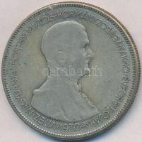 1930. 5P Ag "Horthy jobbra" T:3
Adamo P8