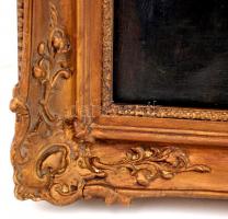 Szüle Péter (1886-1944): Merengő. Olaj, vászon, jelzett, javított vászon, antik keretben, 60×80 cm