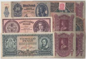 30db-os vegyes magyar pengő bankjegy tétel T:vegyes