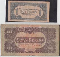 30db-os vegyes magyar pengő bankjegy tétel T:vegyes