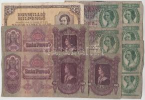 30db-os vegyes magyar pengő bankjegy tétel T:vegyes